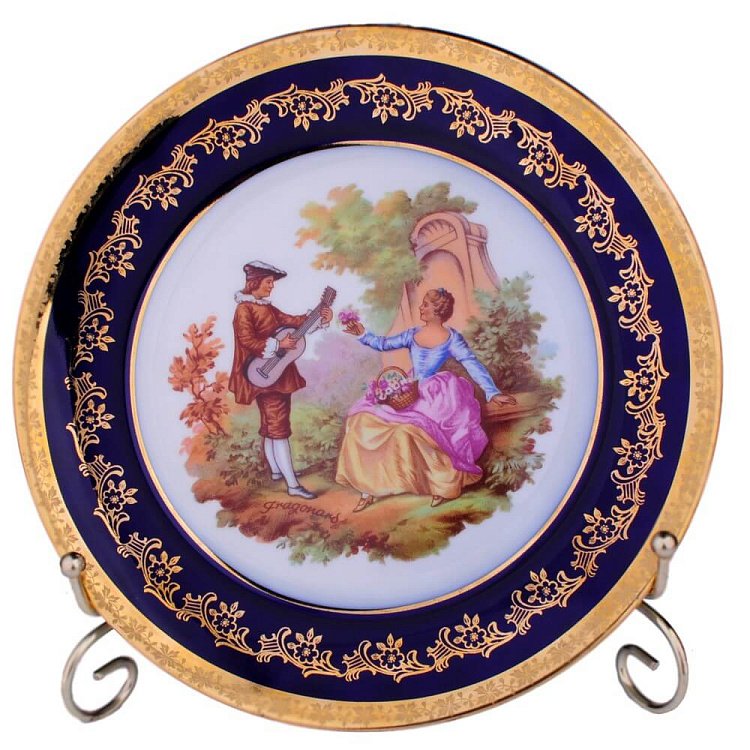 Тарелка Goudeville Limoges тар3 от ювелирного магазина Оникс