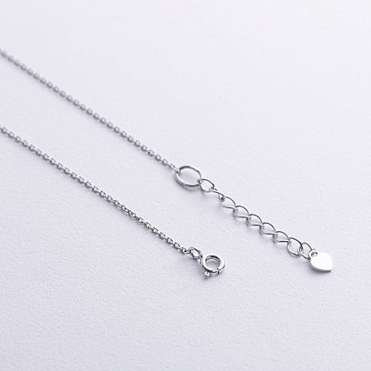 Серебряное колье "Змея" 908-01392 №5