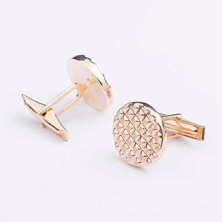 Золоті запонки зап00003ж від ювелірного магазину Онікс