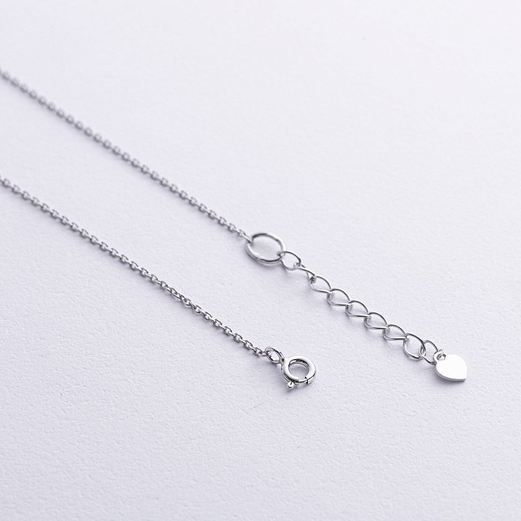 Серебряное колье "Змея" 908-01392 от ювелирного магазина Оникс - 4