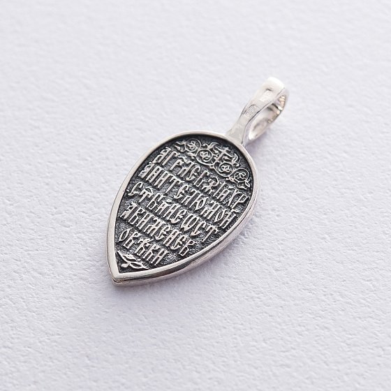 Серебряная ладанка "Ангел Хранитель" 132969 №5