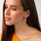 Сережки "Roxana" у червоному золоті с09203 от ювелирного магазина Оникс - 2