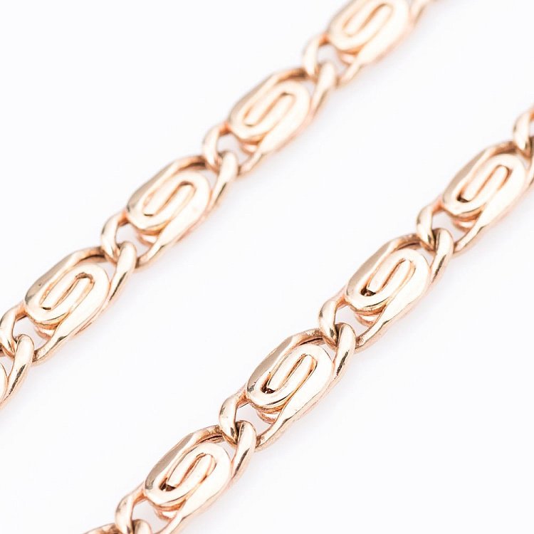 Цепочка золотая (5 мм) ц00066-5 от ювелирного магазина Оникс - 1