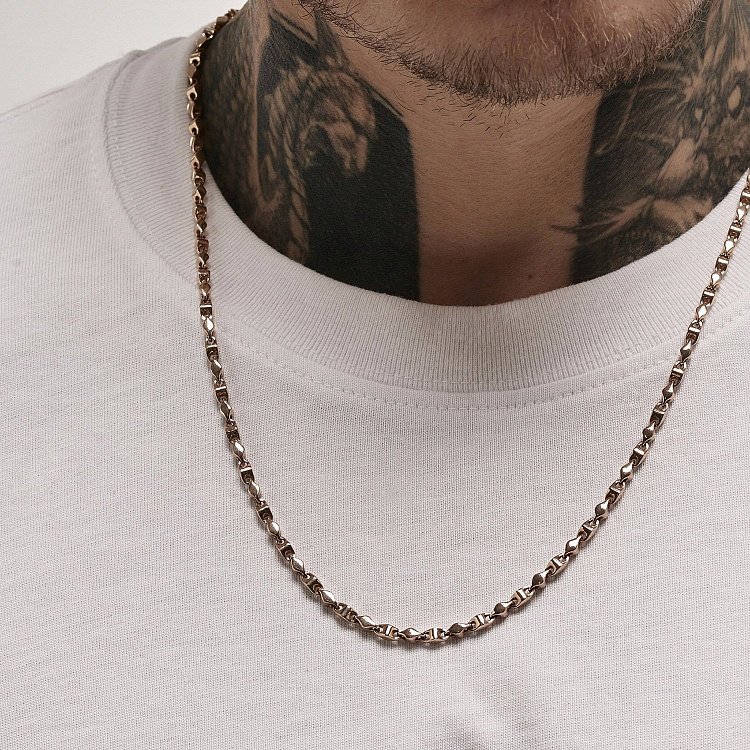 Чоловічий золотий ланцюжок ц00523 від ювелірного магазину Онікс - 1