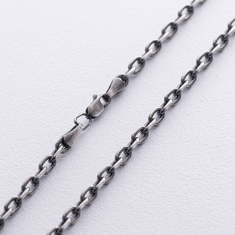 Серебряная цепочка (якорное плетение) ЧС10232R от ювелирного магазина Оникс - 4