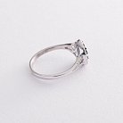 Золотое кольцо (сапфир, бриллиант) LDR0525-p от ювелирного магазина Оникс - 2