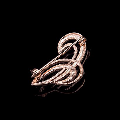 Золота брошка зак00233 №2