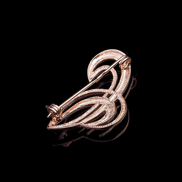 Золота брошка зак00233 від ювелірного магазину Онікс - 1