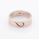 Женское обручальное кольцо "Сердце" обр000471 от ювелирного магазина Оникс - 1