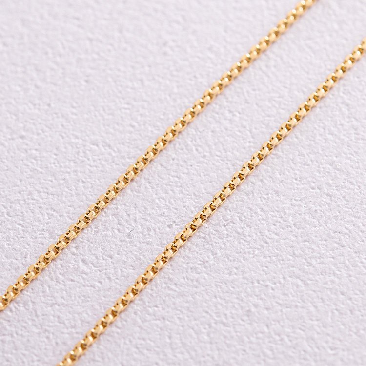 Ланцюжок плетіння Венеція - 1мм (жовте золото) ц00243-1 від ювелірного магазину Онікс - 2