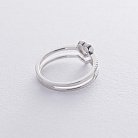 Золотое кольцо "Сердце" с бриллиантами кб0101ca от ювелирного магазина Оникс - 2