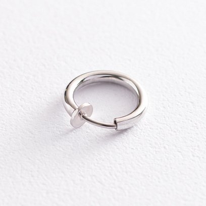 Срібна сережка - каффа 122836 №9