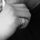 Серебряное кольцо "Геометрические кубы" 112712 от ювелирного магазина Оникс - 2