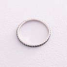 Золотое кольцо с голубыми бриллиантами 226911121 от ювелирного магазина Оникс - 4