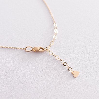 Золоте кольє "Трикутники" кол01454 №6