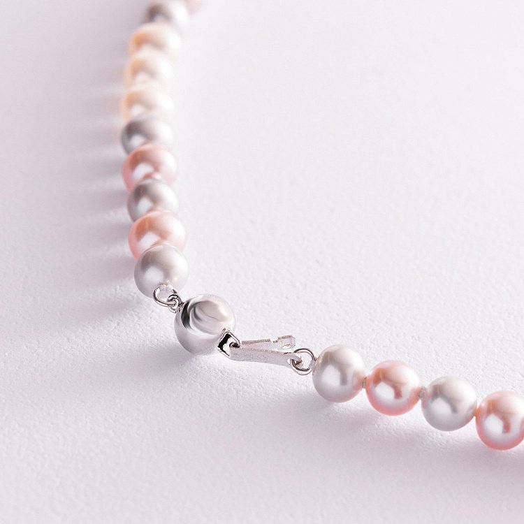 Колье из жемчуга кол00510м от ювелирного магазина Оникс - 4