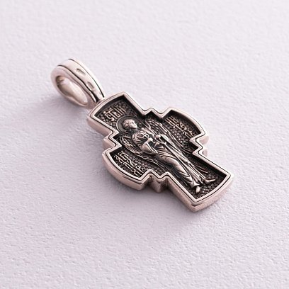Православний хрест "Розп'яття Господнє. Ангел Хранитель" 131017 №5