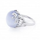 Серебряное кольцо (улексит) 112151 от ювелирного магазина Оникс - 1
