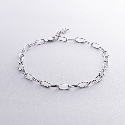 Кольє "Свобода" в білому золоті  кол01844