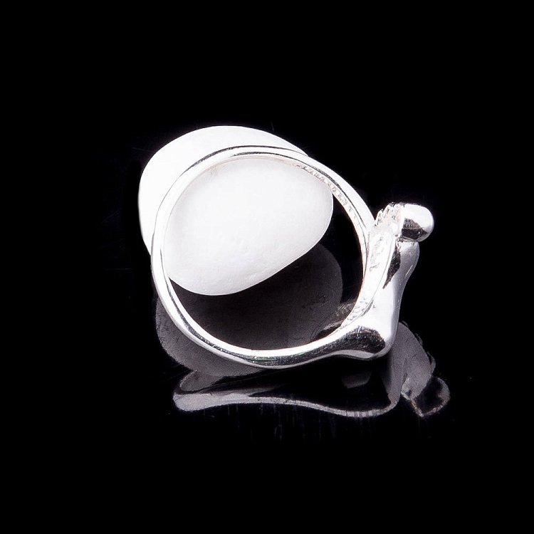 Серебряное кольцо "Ножка младенца" 111709 от ювелирного магазина Оникс - 3
