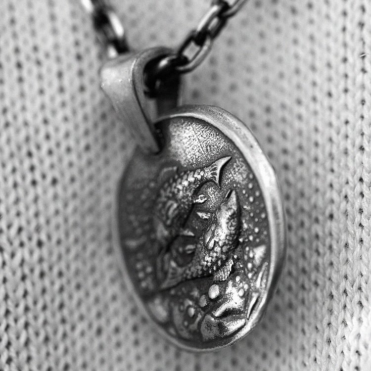 Срібний кулон "Знак зодіаку Риби" 133221риби від ювелірного магазину Онікс - 3