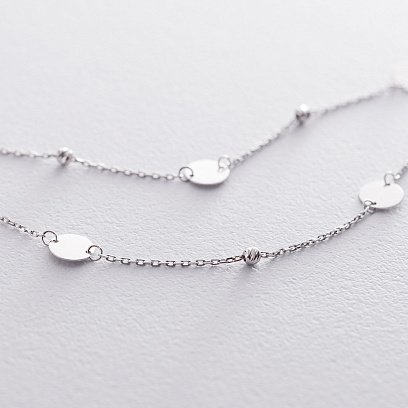 Золоте кольє з монетами кол01786 №4