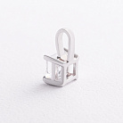 Срібний кулон з фіанітом 3032/1р-CZ от ювелирного магазина Оникс - 1