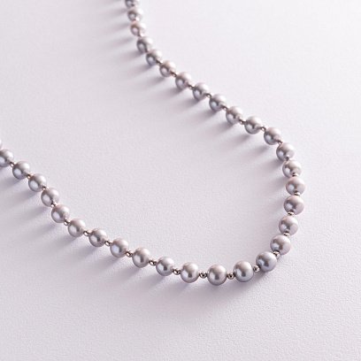 Кольє з перлин колж2718 №5