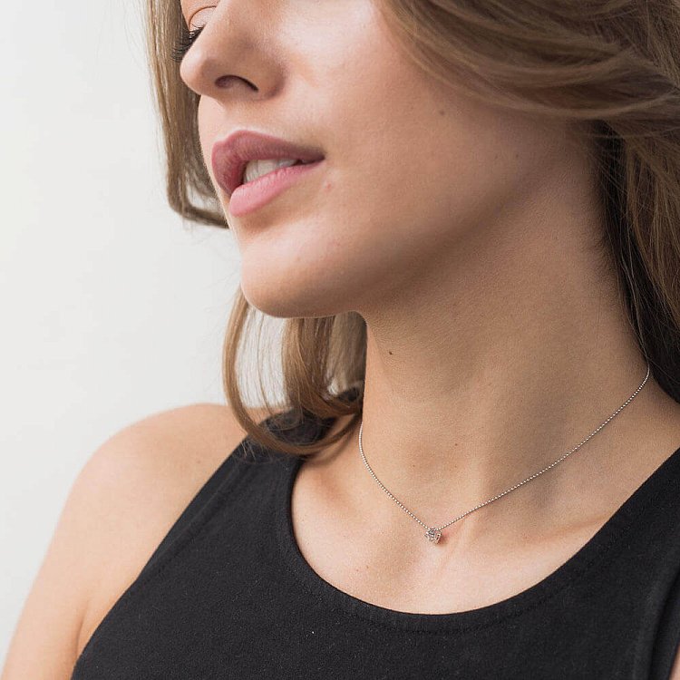 Золота підвіска з діамантами пб0079lg від ювелірного магазину Онікс - 3