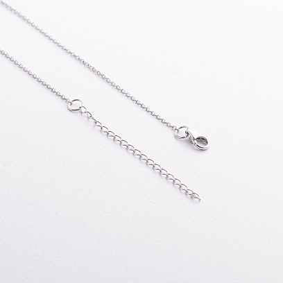 Серебряное колье с кварцом 8181р-QGR №4