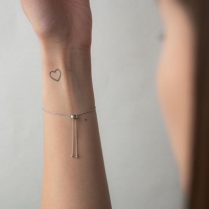 Золотий браслет з діамантами бб0025ri №3