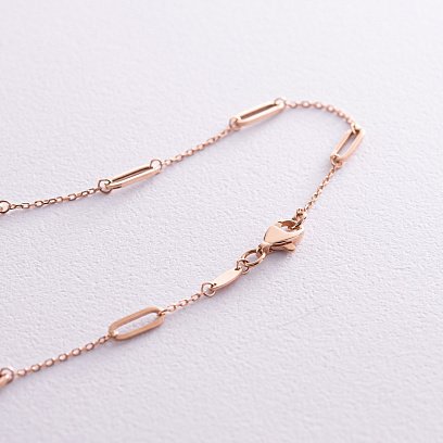 Кольє "Карен" у червоному золоті кол02350 №5