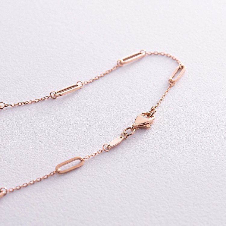 Кольє "Карен" у червоному золоті кол02350 від ювелірного магазину Онікс - 4