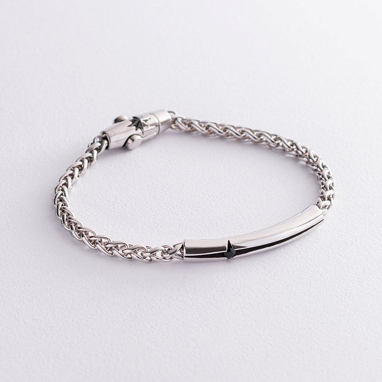 Чоловічий срібний браслет Zancan EXB706 від ювелірного магазину Онікс - 2