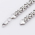 Срібний родований ланцюжок плетіння Євро Р011692 от ювелирного магазина Оникс - 1
