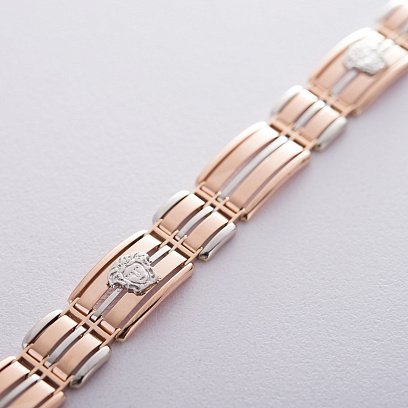 Чоловічий золотий браслет б04233 №3