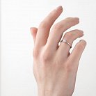 Золотое помолвочное кольцо с бриллиантом р0590б от ювелирного магазина Оникс - 3