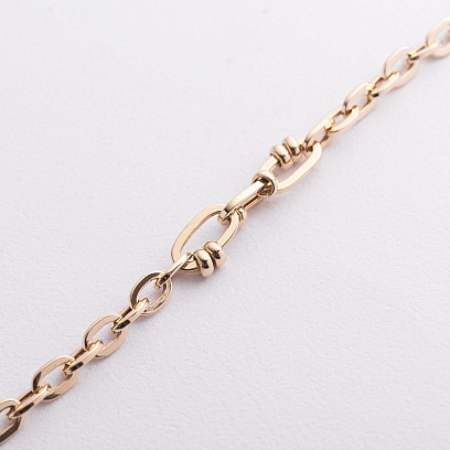 Браслет "Bianca" у жовтому золоті б05774 №2