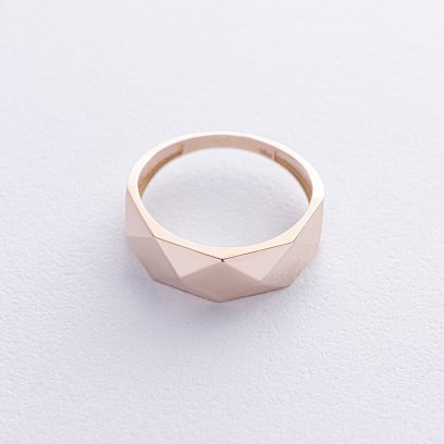 Каблучка "Досконалість" у жовтому золоті к07997 №3