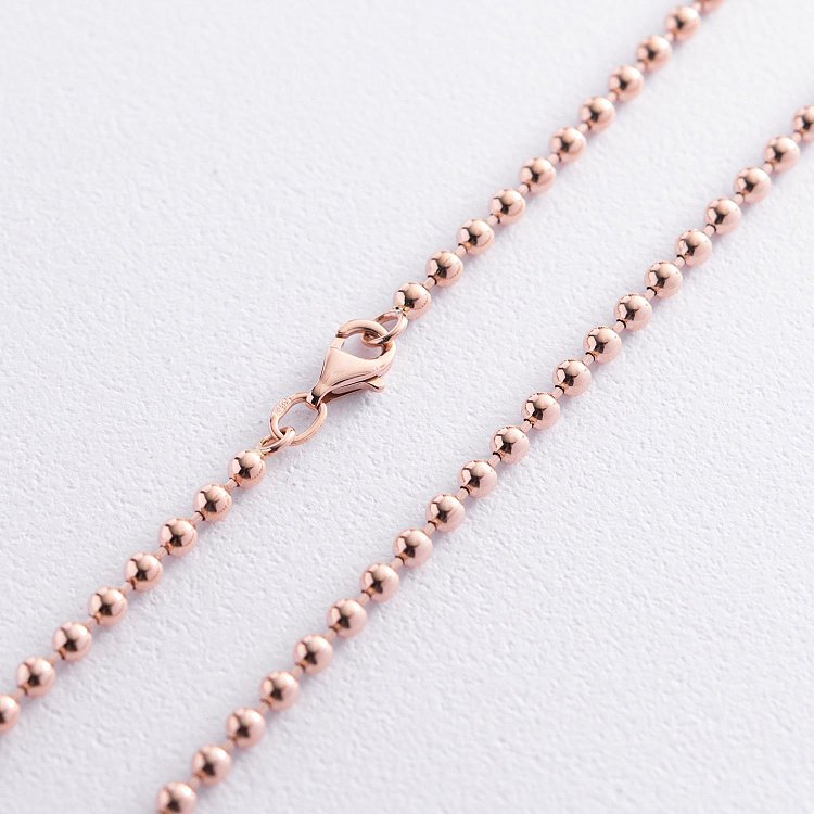 Золотий кульковий ланцюжок ц00426 від ювелірного магазину Онікс