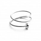 Срібний перстень "Цвях" 112027 от ювелирного магазина Оникс - 1