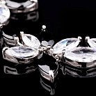 Срібний браслет з фіанітами "Квіточки" 14488 от ювелирного магазина Оникс - 3