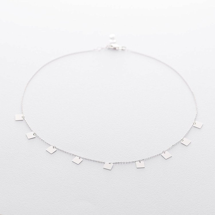 Золоте кольє "Квадратики" кол01736 від ювелірного магазину Онікс - 4