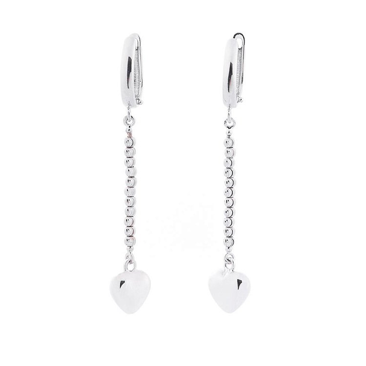 Золотые серьги "Сердечки" с05164 от ювелирного магазина Оникс