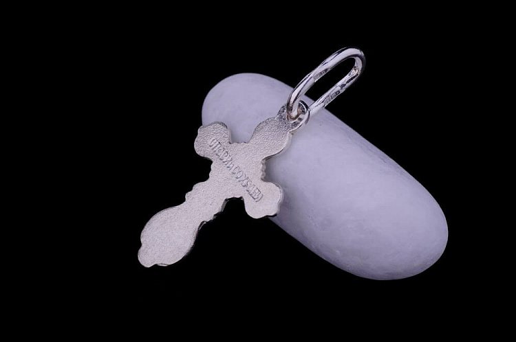 Дитячий православний хрестик 13496 від ювелірного магазину Онікс - 2