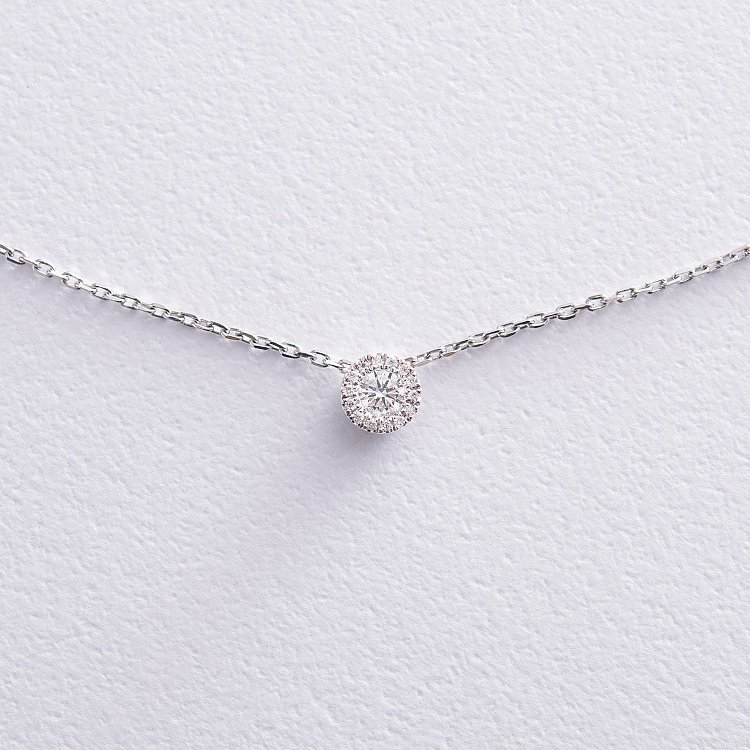 Золотое колье с бриллиантами колб0013ca от ювелирного магазина Оникс