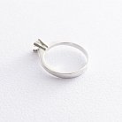 Серебряное кольцо с фианитом 11886 от ювелирного магазина Оникс - 2