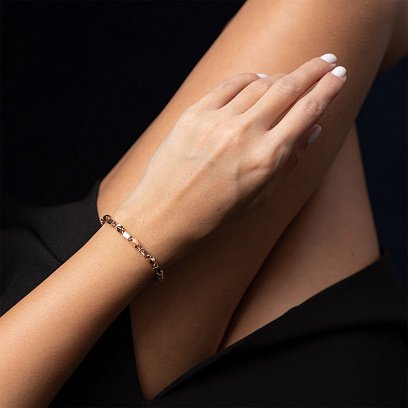 Браслет "Celeste" в червоному золоті б04536 №2