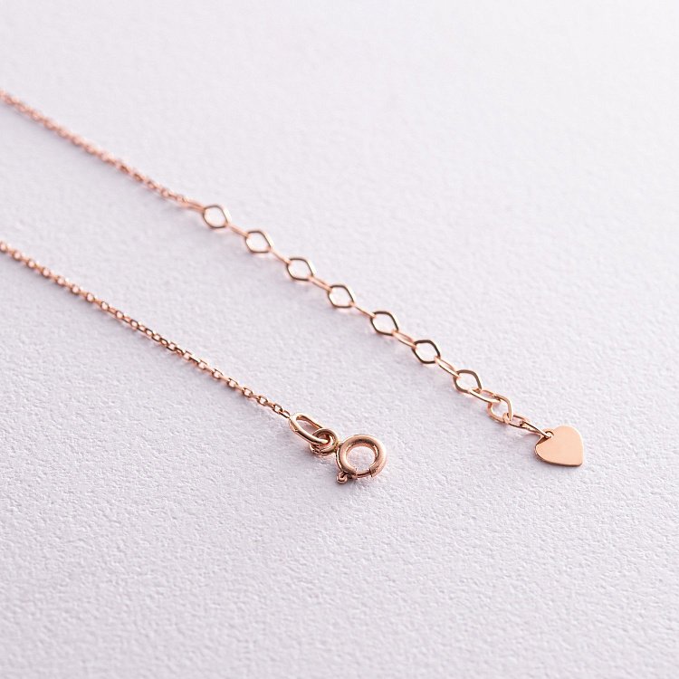 Колье "Жемчужина на цепочке" (красное золото) кол02290 от ювелирного магазина Оникс - 6