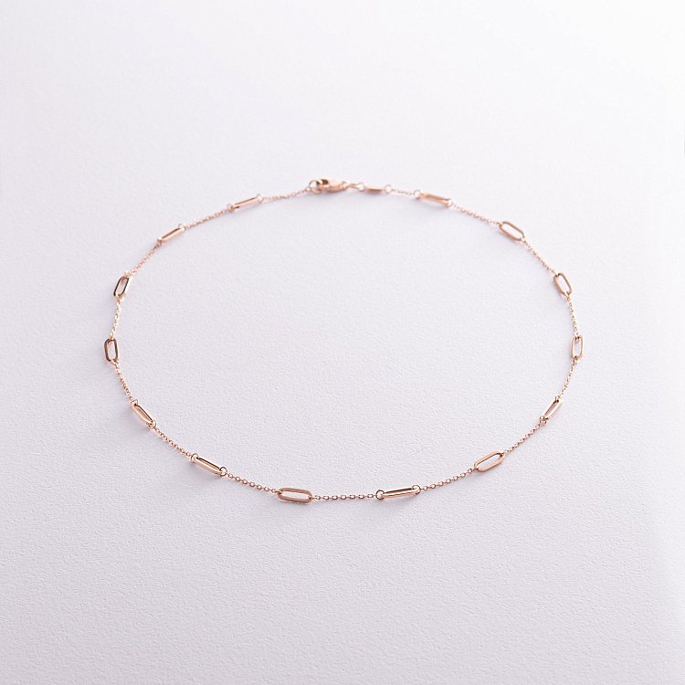 Колье "Карен" в красном золоте кол02350 от ювелирного магазина Оникс